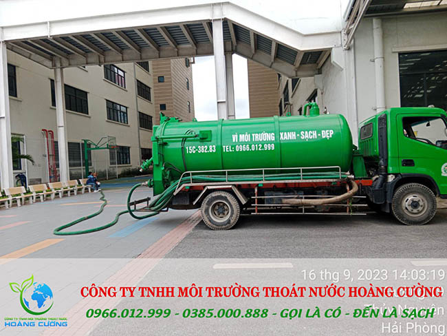 hút bể phốt ở thái nguyên