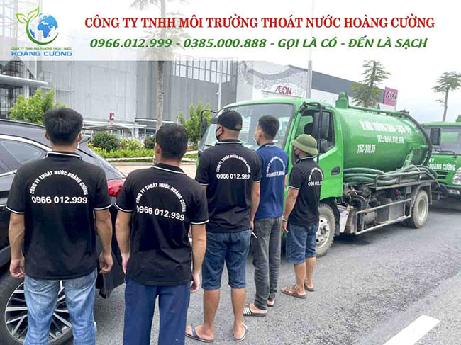 hút bể phốt điện biên