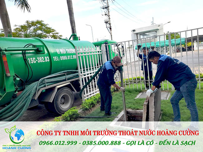 hút bể phốt tại điện biên