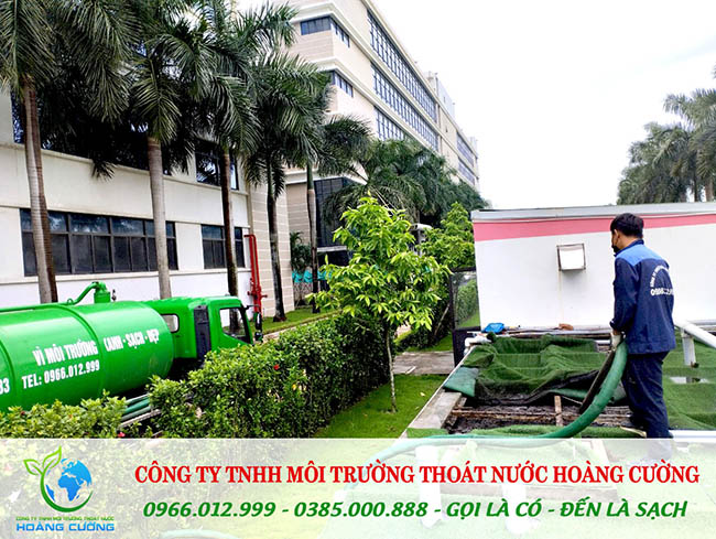 giá hút bể phốt tại hòa bình