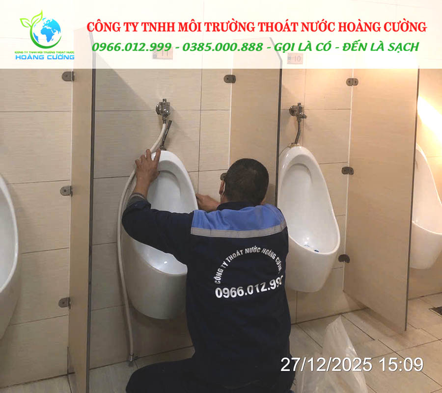 dịch vụ thông tắc cống cao bằng