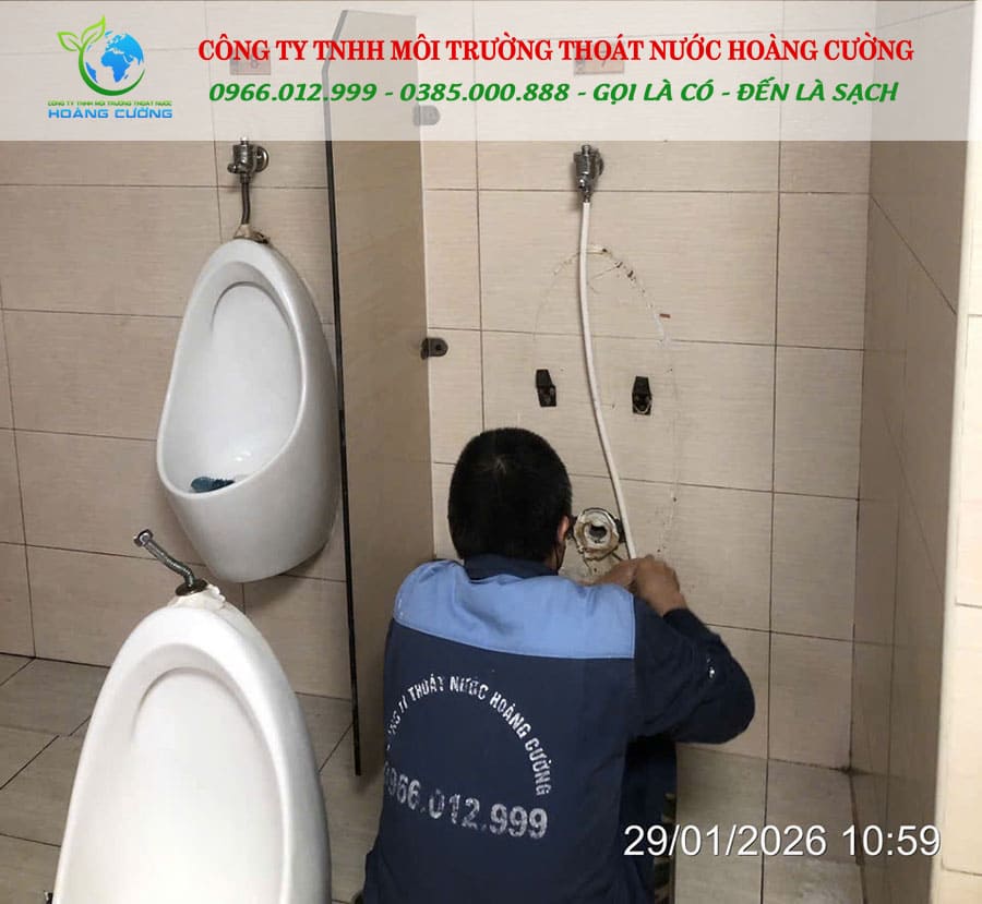 dịch vụ thông tắc cống nghệ an