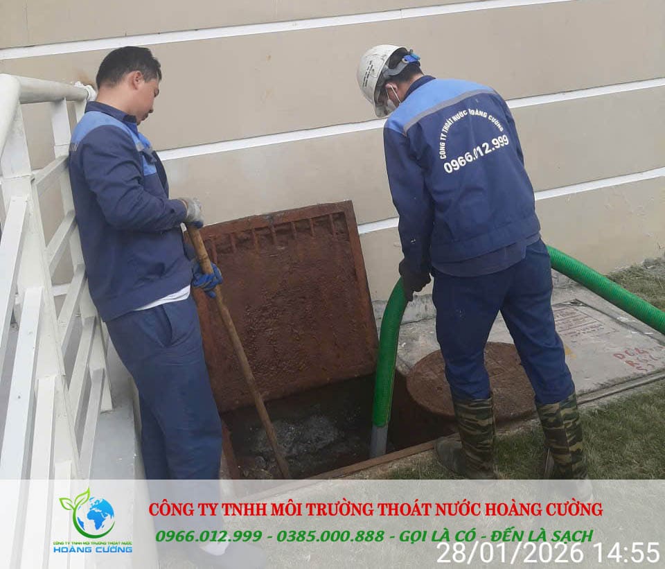 thông tắc cống thái nguyên giá rẻ