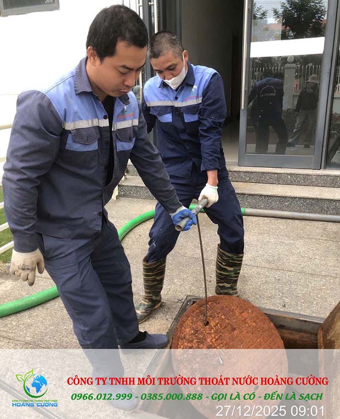 thông tắc cống hải dương