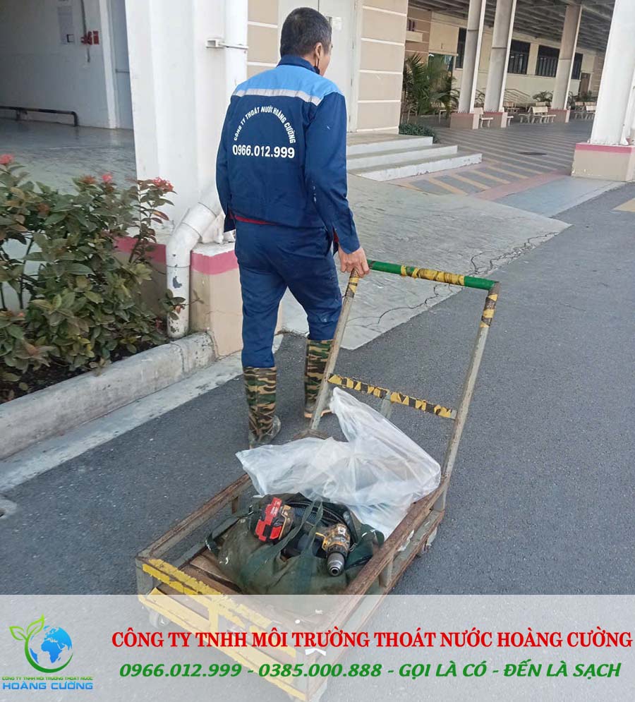 thông tắc cống hòa bình