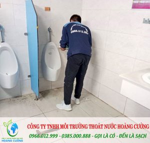 thông tắc cống tại hòa bình