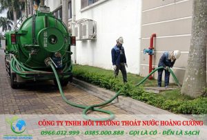 hút bể phốt tại ba đình