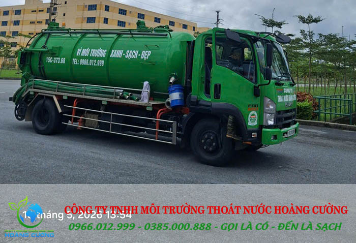 hút bể phốt tại ba đình