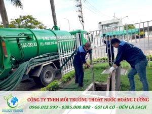 hút bể phốt tại hà đông