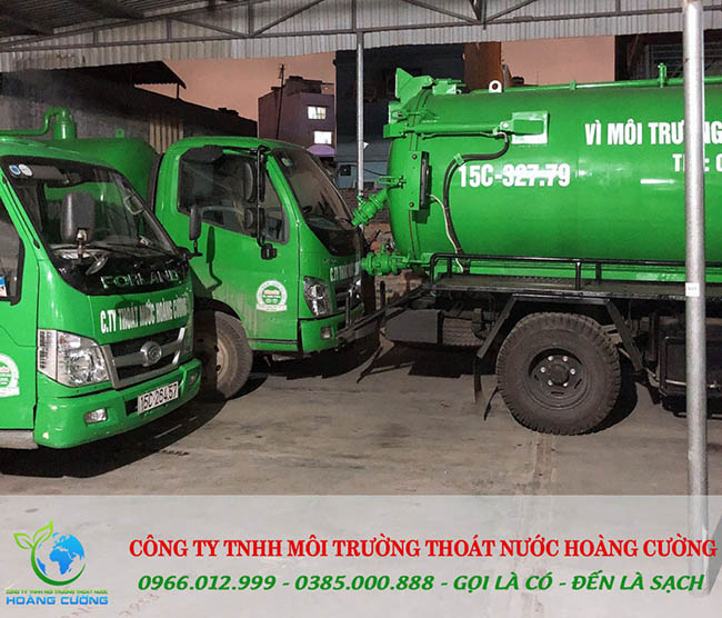 giá hút bể phốt tại hà đông