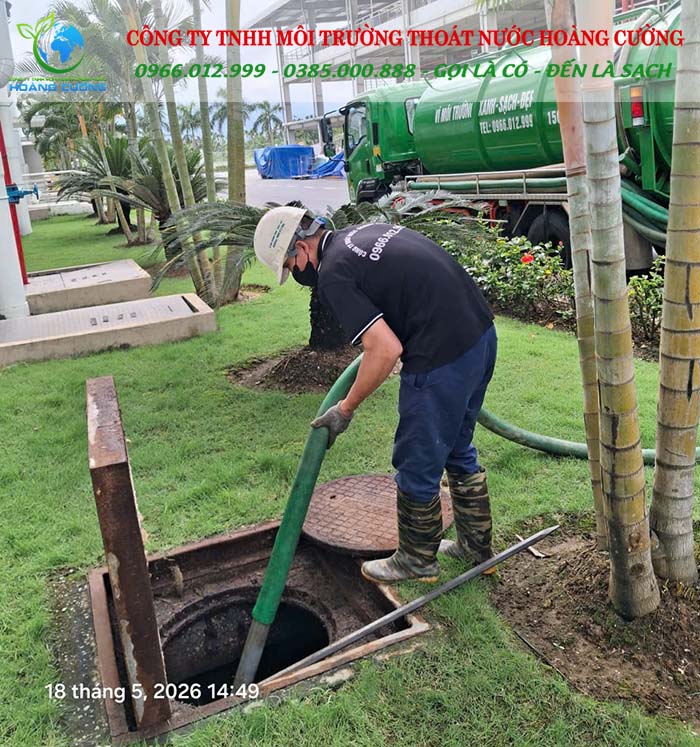 hút bể phốt tại hai bà trưng giá rẻ