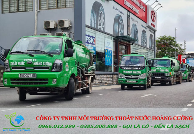 hút bể phốt tại long biên