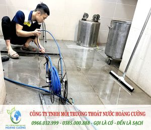 thông tắc cống tại hoàng mai giá rẻ