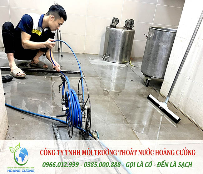 thông tắc cống tại hoàng mai giá rẻ