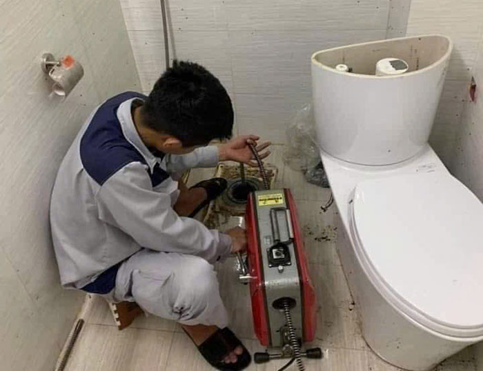 dịch vụ thông tắc cống tại hoàng mai