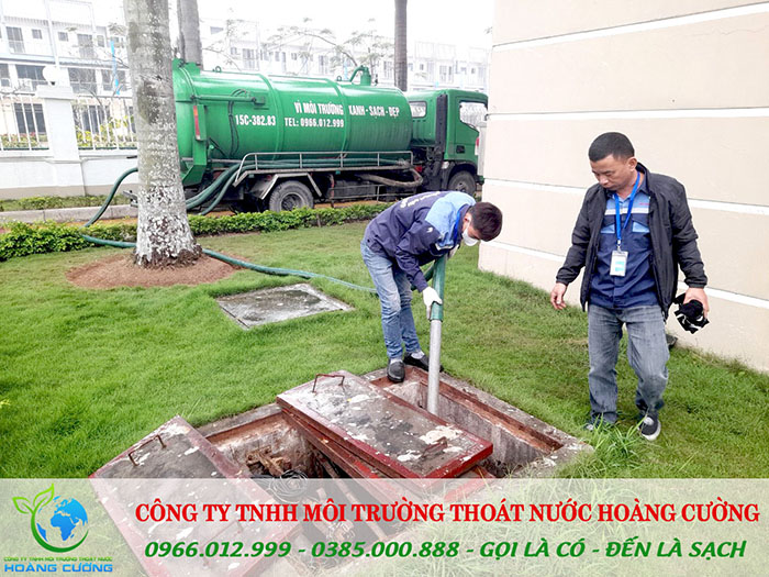hút bể phốt tây hồ