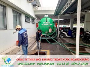 hút bể phốt tại tây hồ