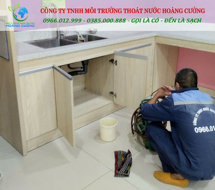 thông cống nghẹt tại vĩnh long giá rẻ