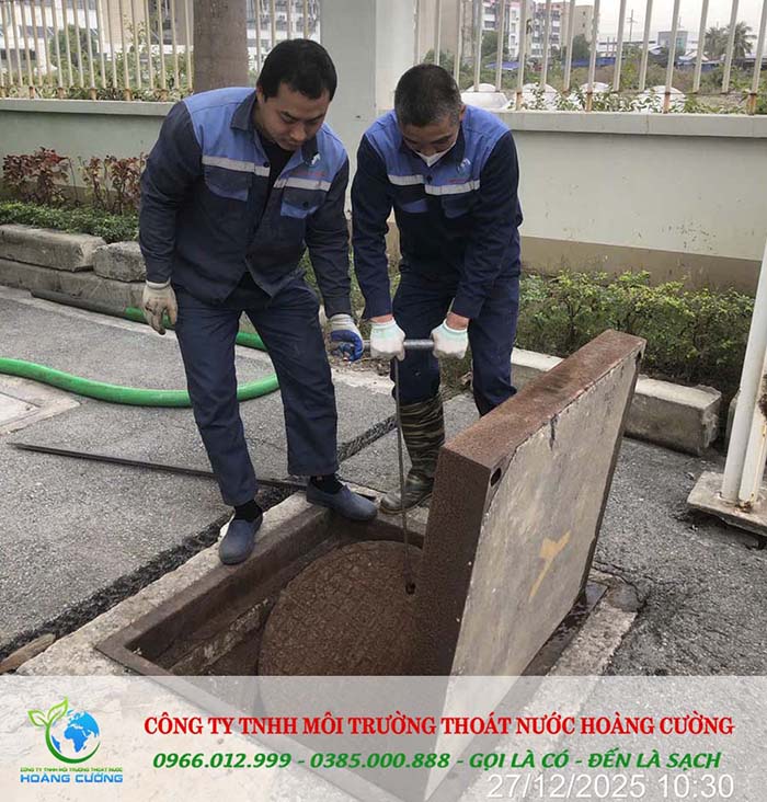thông tắc cống tại tây hồ