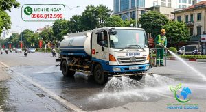 thuê xe tưới nước rửa đường tại đồng nai