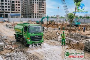 giá thuê xe tưới nước rửa đường tại hà nội
