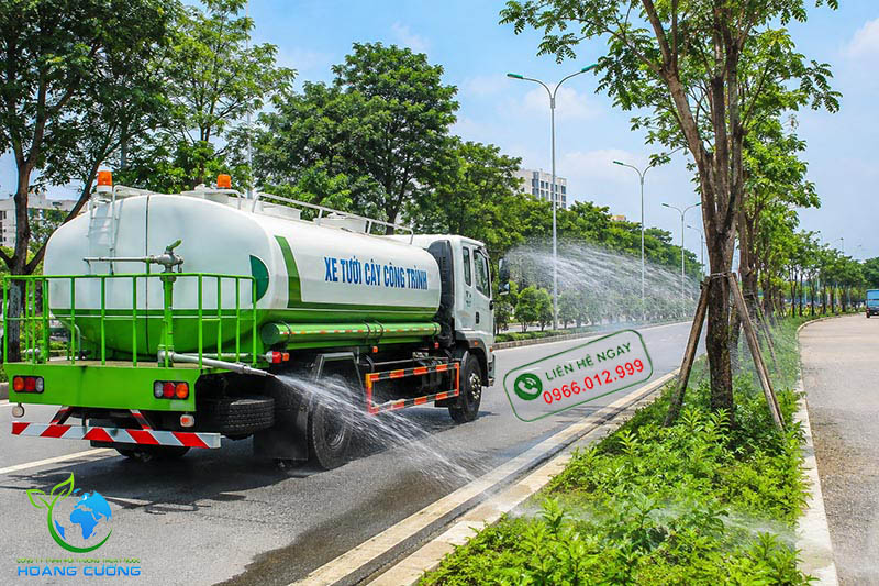 thuê xe tưới nước rửa đường tại tphcm giá rẻ