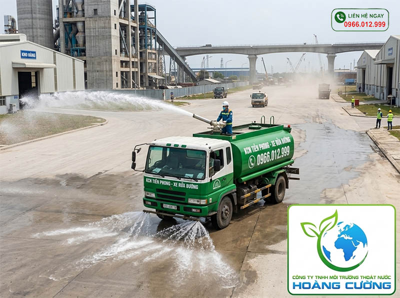cho thuê xe tưới nước rửa đường tại tphcm