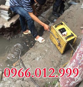 thông tắc cống tại vĩnh phúc
