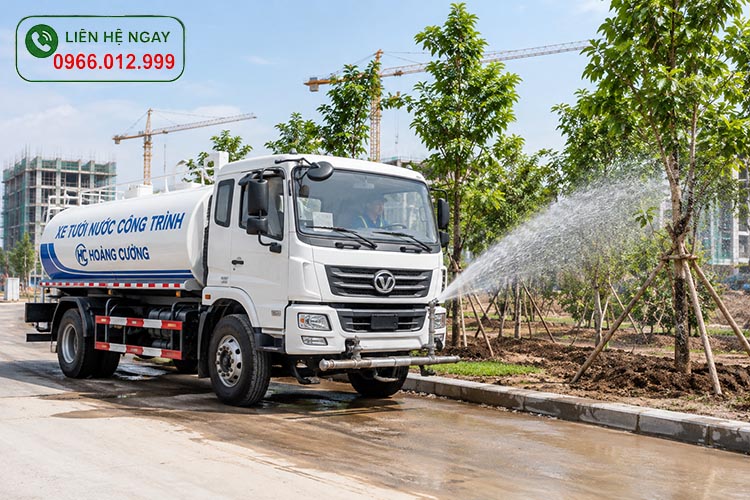thuê xe tưới nước rửa đường tại nam định